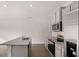 Modern kitchen with granite countertops and stainless steel appliances at 11408 Gray Branch Dr, Lawrenceville, GA 30045