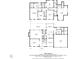 Two-story floor plan with detailed measurements and layouts at 4220 Singing Post Ne Ln, Roswell, GA 30075