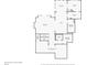 Floorplan of basement including a media room, gym, bedroom, and unfinished space at 952 Moores Walk Ln, Suwanee, GA 30024