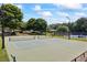 A view of the property's pickleball courts, offering a recreational amenity for residents at 3652 Morning Creek Ct, Suwanee, GA 30024