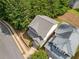 Aerial view of a two-story house with an attached garage at 181 Ridgemont Rd, Canton, GA 30114