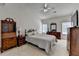 Spacious main bedroom with neutral carpet, vaulted ceiling, and ample natural light at 2790 Meadow Gate Way, Loganville, GA 30052