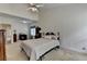 Main bedroom with vaulted ceiling, adjoined office space and neutral decor at 2790 Meadow Gate Way, Loganville, GA 30052