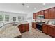 Cozy kitchen nook with natural light and a view to the backyard through the glass door at 303 Ridgewood Trl, Canton, GA 30115