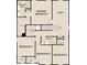 Second floor layout with a primary bedroom, loft, and three additional bedrooms at 412 Corricella Ct, Mcdonough, GA 30253