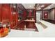 Finished basement bar area featuring a white countertop and wood paneled walls at 3616 Blakeford Ct, Marietta, GA 30062