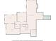 Floorplan of a basement with recreation room, bar, bath, storage, and additional rooms at 3616 Blakeford Ct, Marietta, GA 30062