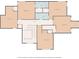 Second floorplan featuring five bedrooms and two bathrooms at 3616 Blakeford Ct, Marietta, GA 30062