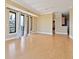 Open living area with hardwood floors, large windows and modern lighting at 3445 Stratford Ne Rd # 2703, Atlanta, GA 30326