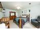 Bedroom with natural light, comfortable bed, dressers, and other furniture at 1885 N Creek Cir, Alpharetta, GA 30009
