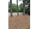 Wooded backyard with mature trees provides privacy at 3381 Walkers Ridge Rd, Dacula, GA 30019