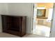 Bedroom leading to bathroom with built in vanity, cabinets and large mirror at 3381 Walkers Ridge Rd, Dacula, GA 30019