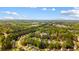 Neighborhood aerial showcases lush trees, houses, and landscape at 379 Villa Rosa Way, Temple, GA 30179