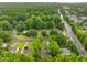 Lush, verdant trees surround homes in a tranquil neighborhood, with picturesque landscapes and well-maintained streets at 7114 Surrey Pt, Alpharetta, GA 30009