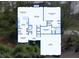 First floor plan featuring living spaces, primary bedroom and kitchen at 5923 Rosie Se Ln, Mableton, GA 30126