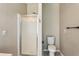 Cozy bathroom with a shower and toilet at 99 Rainwater Ln, Dallas, GA 30157