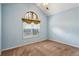 Comfortable bedroom with neutral walls, carpeting, and large window at 99 Rainwater Ln, Dallas, GA 30157