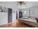 Comfortable bedroom offering wood floors and natural light, creating a peaceful retreat at 962 Brighton Dr, Lawrenceville, GA 30043