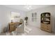 Bright home office with modern decor, a neutral color scheme, and natural light at 112 Birchwood Pass, Canton, GA 30114