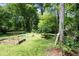 This backyard offers a garden area with plenty of space for gardening and outdoor enjoyment at 170 Mayfield Cir, Alpharetta, GA 30009