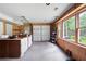 Spacious garage with natural light, built-in cabinets, and ample workspace at 170 Mayfield Cir, Alpharetta, GA 30009