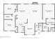 Detailed floor plan showcasing the layout and dimensions of the home at 79 Little Creek Manor Dr, Dallas, GA 30157