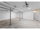 Unfinished basement with concrete floors and metal supports ready for customization with access to utilities at 3345 Bomar Rd, Douglasville, GA 30135