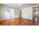 Spacious living room with hardwood floors and neutral paint at 3349 Lavista Dr, Atlanta, GA 30354