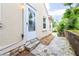 Side entrance with stone pathway at 3349 Lavista Dr, Atlanta, GA 30354