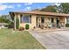 Exterior front view of home with landscaped yard and private entry at 1101 New Horizon St, Powder Springs, GA 30127