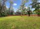 Large, grassy backyard with a privacy fence and mature trees, ideal for outdoor activities at 2784 Williamsburg Way, Decatur, GA 30034