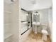 Bathroom with sleek, updated shower and vanity at 2784 Williamsburg Way, Decatur, GA 30034