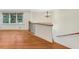 Living room featuring hardwood floors and stairs at 2784 Williamsburg Way, Decatur, GA 30034