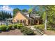Community clubhouse with pool, manicured landscaping and secure fencing at 3402 Johnson Ferry Rd, Roswell, GA 30075