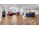 Expansive living area with hardwood floors, recessed lighting, and plenty of room for activities at 4012 Ironhill Ln, Woodstock, GA 30189