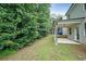 Exterior view of backyard and back porch at 4450 Richmond Ct, Stone Mountain, GA 30083