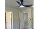 Bedroom shows ample space and modern fan at 5381 Tolar Rd, South Fulton, GA 30213