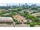 A condo community featuring lush landscaping with a skyline view at 3541 Roswell Ne Rd # 21, Atlanta, GA 30305