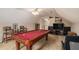 Bright game room featuring pool table and entertainment setup at 1951 Chambers Rd, Mcdonough, GA 30253