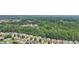 Neighborhood aerial view with community pool, tennis courts, and lush green trees at 4546 Water Mill Dr, Buford, GA 30519