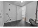 Basement utility area featuring freshly painted walls and sealed concrete floors at 5653 Bradley Cir, Lithonia, GA 30038