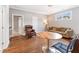 Cozy bonus room with a sitting area, stylish furnishings, and hardwood floors, perfect for relaxing at 1993 Haley Walk, Atlanta, GA 30318