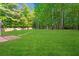 Serene backyard with a large lawn, perfect for outdoor activities and relaxation at 76 Barrington Farms Pkwy, Sharpsburg, GA 30277