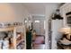 Hallway and view to a nicely decorated living room and open kitchen and eating area at 351 Cherokee Ave, Atlanta, GA 30312