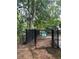 Photo of a gated pet area with black chain link fence and a 'Pet Area' sign at 351 Cherokee Ave, Atlanta, GA 30312
