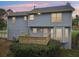 The back of the house shows the wooden deck, and the siding of the house is light blue at 3970 Genoa Ct, Duluth, GA 30096