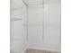 Organized walk-in closet with white shelving at 3970 Genoa Ct, Duluth, GA 30096