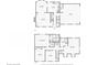 Two-story floor plan showing room dimensions at 3970 Genoa Ct, Duluth, GA 30096