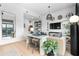 Open living room with kitchen and decor at 567 Ponce De Leon Ne Ave # 321, Atlanta, GA 30308