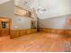 Spacious living room features fireplace, wet bar and hardwood floors at 3290 Spain Rd, Snellville, GA 30039
